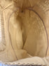 handmade woven straw tote with wooden handles | o'ahu wholesale